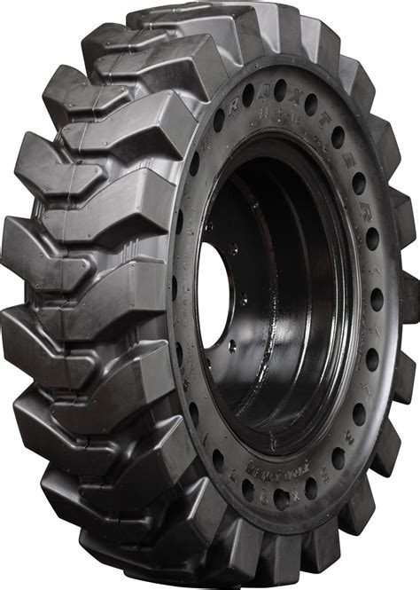 foam filled skid steer tires for sale|solid rubber skid loader tires.